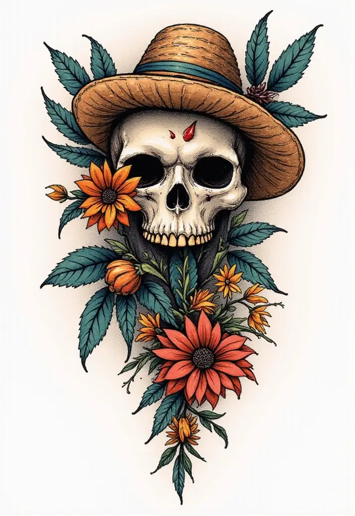 30 Women's Throat Tattoos That Are Edgy and Elegant - 21. Customized Designs