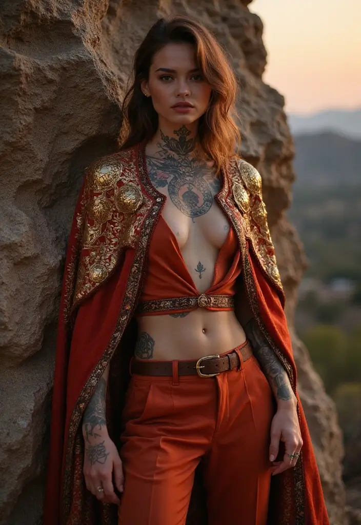 30 Zodiac Aries Tattoo Ideas Full of Fire and Energy - 21. Aries Guardian Spirit