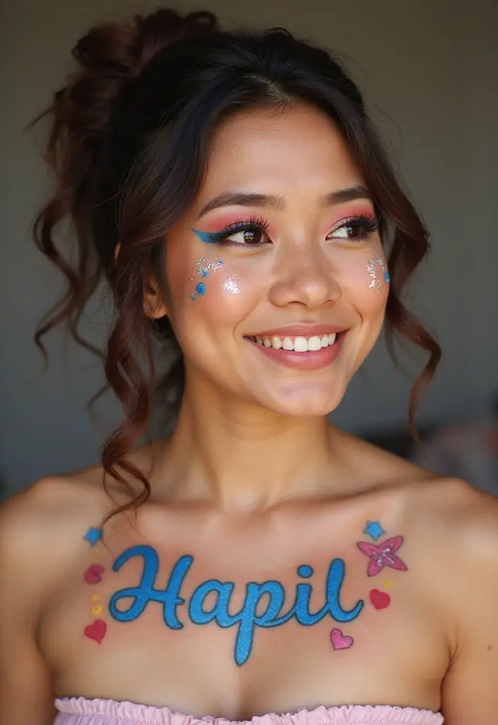 30 Baybayin Tattoo Ideas Honoring Filipino Heritage - 24. 'Hapil' - Happiness
