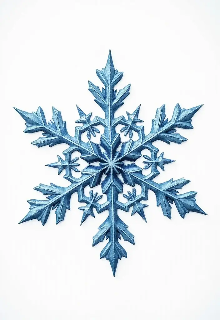 30 Male First Tattoo Ideas That Are Meaningful and Cool - 24. The Snowflake