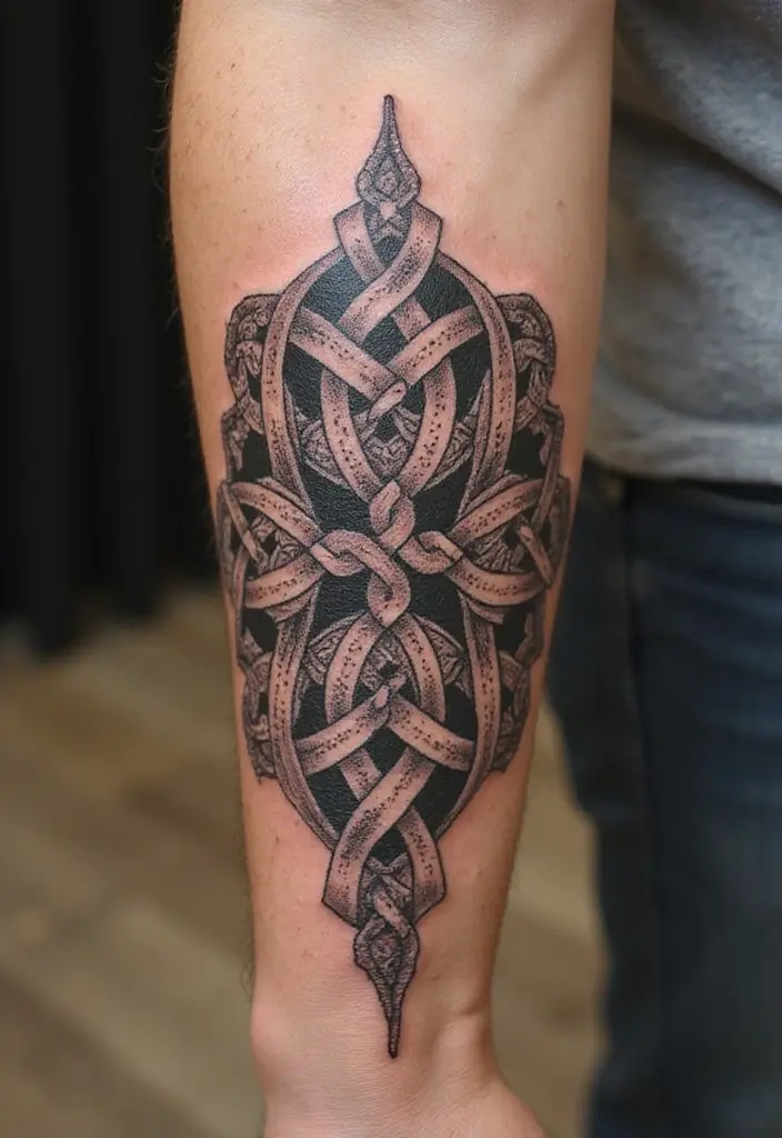 30 Supernatural Tattoos Inspired by the Series and Beyond - 24. Celtic Knots