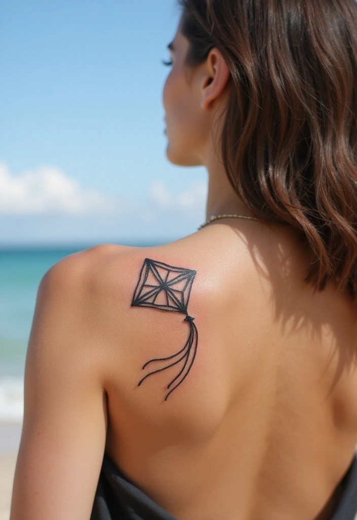 30 Symbolic Bird Tattoos with Powerful Messages - 24. The Graceful Kite
