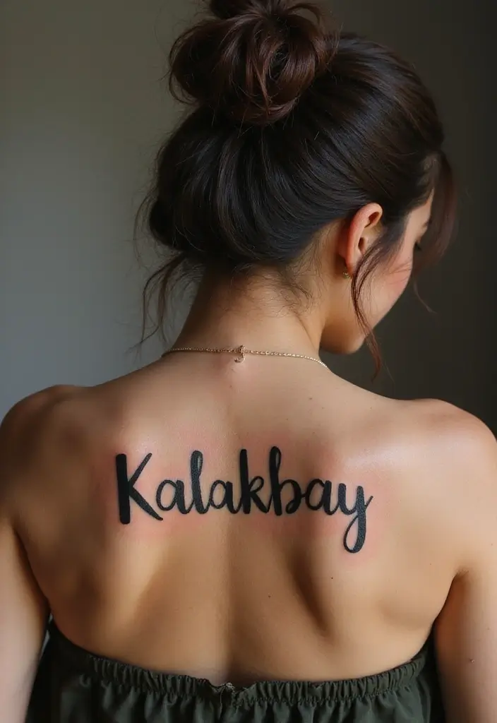 30 Baybayin Tattoo Ideas Honoring Filipino Heritage - 25. 'Kalakbay' - Journey