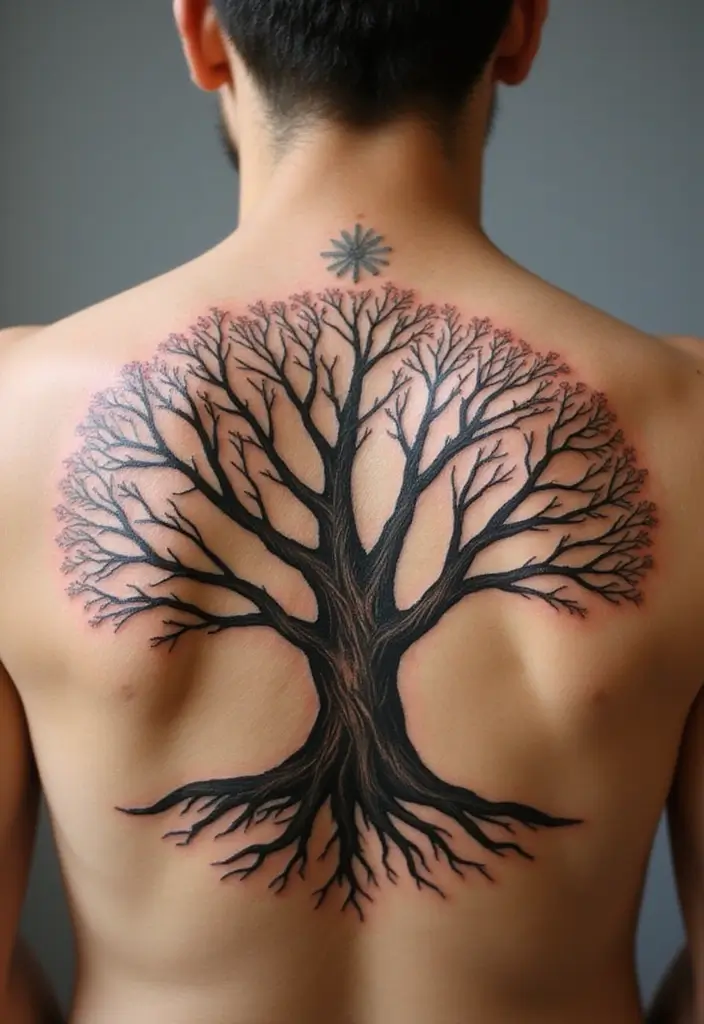 30 Eternal Love Tattoo Designs for Lasting Connection - 25. Family Tree