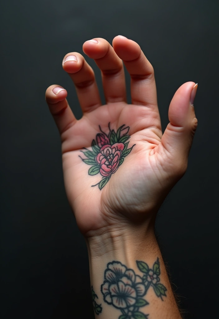30 Most Popular Body Parts for Men to Tattoo - 25. Between the Fingers Tattoos
