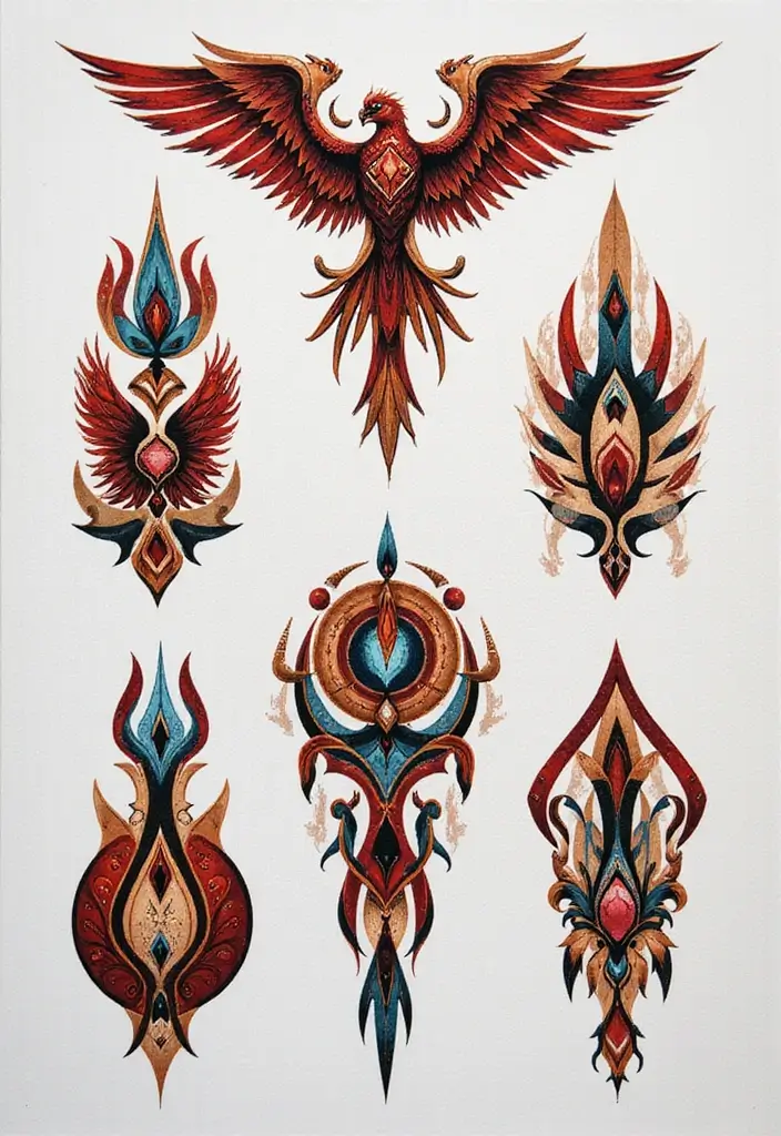 30 Tribal Half Sleeve Tattoos for Bold and Timeless Designs - 25. Tattoo Flash Art Inspiration