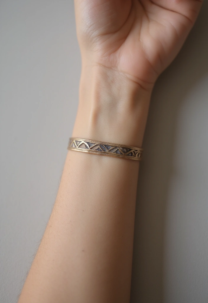 30 Black Hair Tattoos That Make a Bold Statement - 26. The Hair Cuff