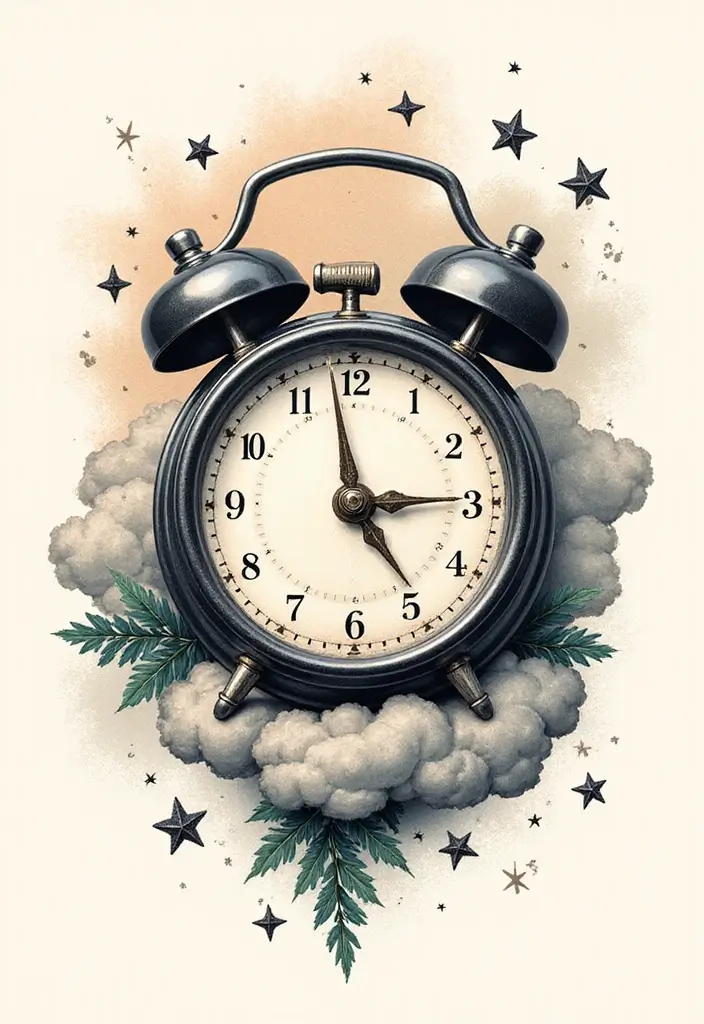 30 LDRSHIP Tattoo Ideas Inspired by Military Values - 26. The Alarm Clock