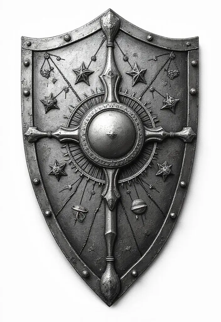 30 Tattoos That Signify Strength and Resilience - 26. Shield Tattoo