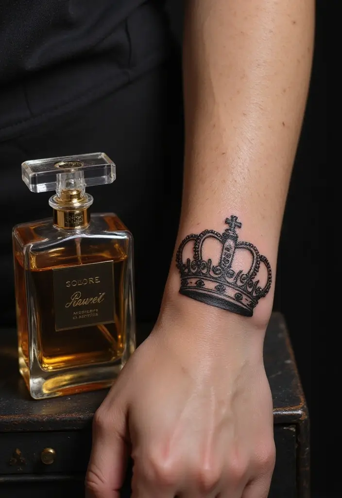 30 Timeless Tattoo Ideas That Never Go Out of Style - 26. Crown Tattoos