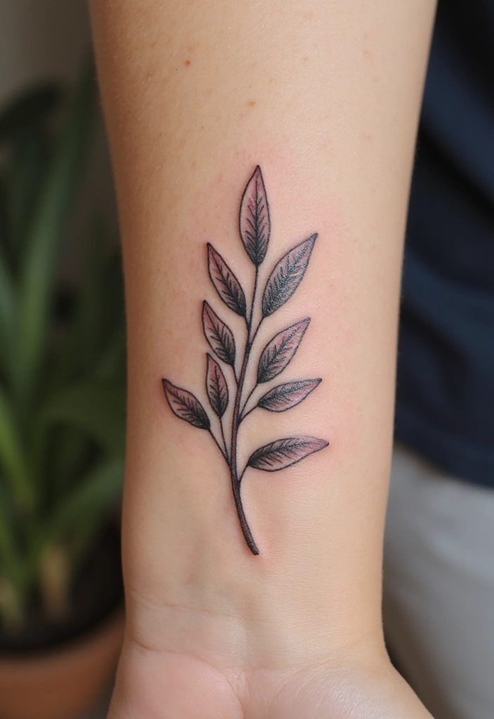 30 Unbreakable Bond Tattoo Inspirations Full of Emotion - 26. Olives or Olive Branch
