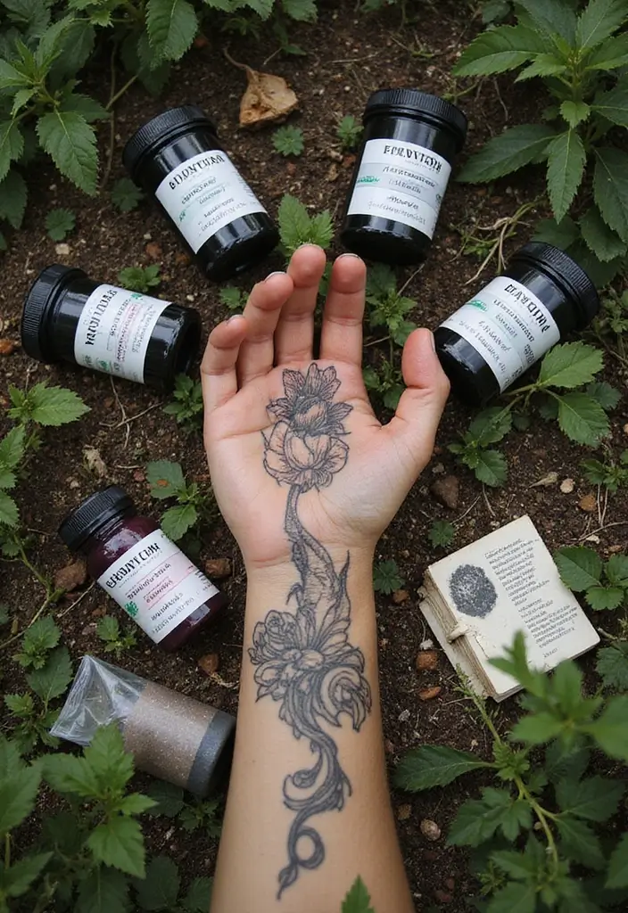 30 Womb Tattoo Concepts with Powerful Feminine Symbolism - 26. Sustainability in Tattooing