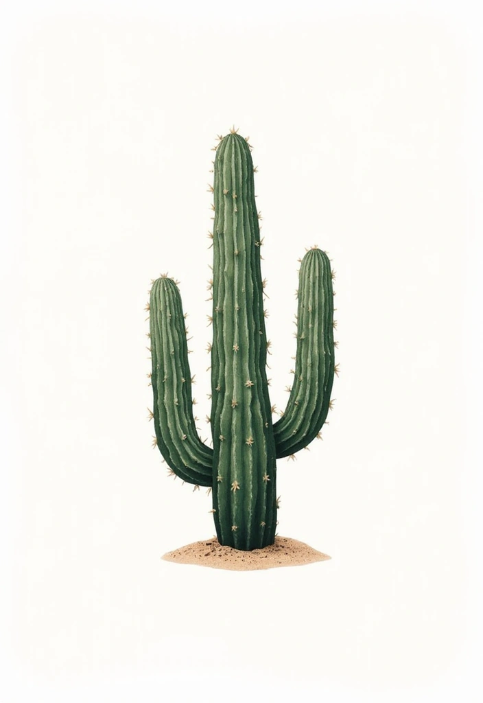 30 Male First Tattoo Ideas That Are Meaningful and Cool - 27. The Cactus