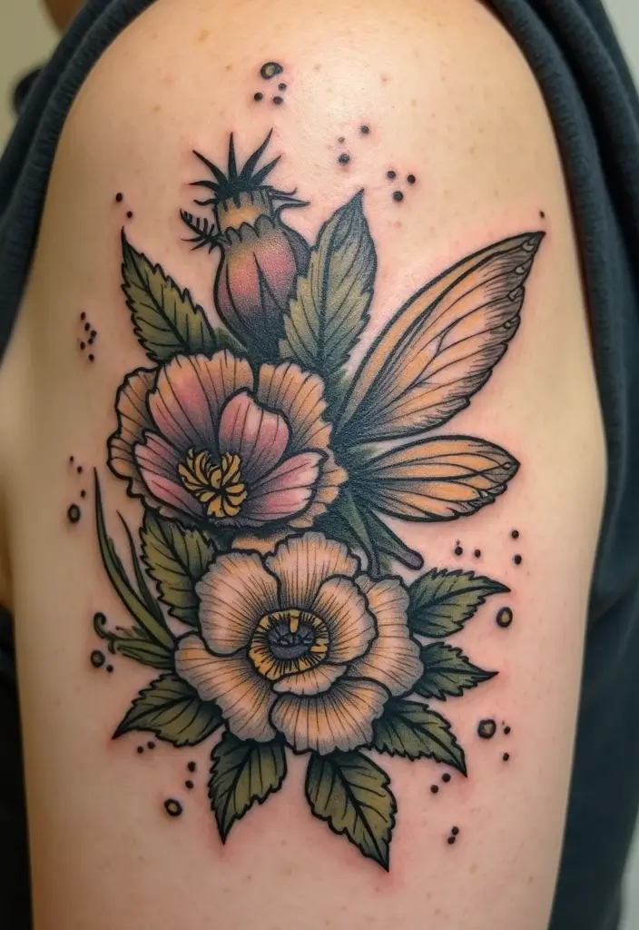 30 Supernatural Tattoos Inspired by the Series and Beyond - 27. Faeries and Elves