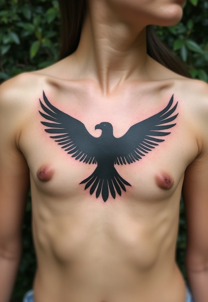 30 Symbolic Bird Tattoos with Powerful Messages - 27. The Bold Vulture