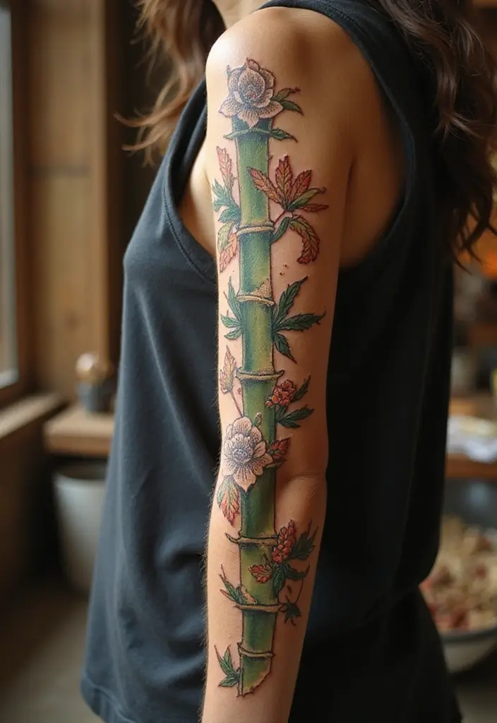 30 Bamboo Tattoo Meaning and Artistic Designs - 28. The Legacy of Traditions