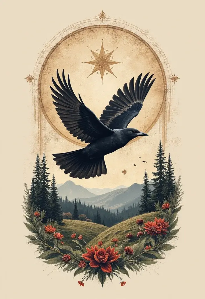 30 Blackbird Tattoo Meaning and Stunning Design Inspirations - 28. Legacy and Memory