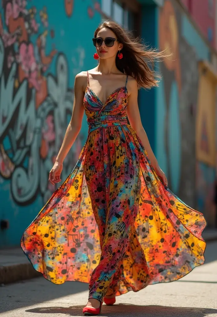 30 Women’s Leg Sleeve Tattoo Ideas That Stand Out - 28. Eclectic Music Tribute