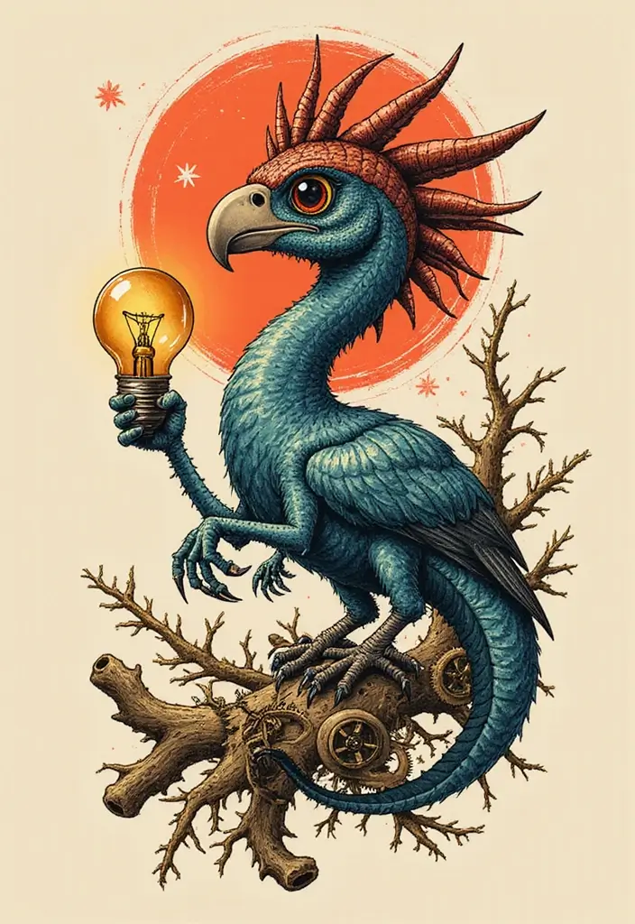 30 Dino Tattoo Meaning and Creative Design Ideas - 29. Ornitholestes: The Quick Thinker