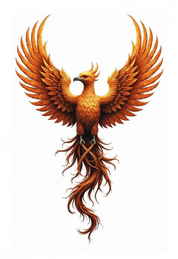 30 Phoenix Reborn Tattoo Designs with Deep Meanings - 29. Phoenix with Infinity Symbol