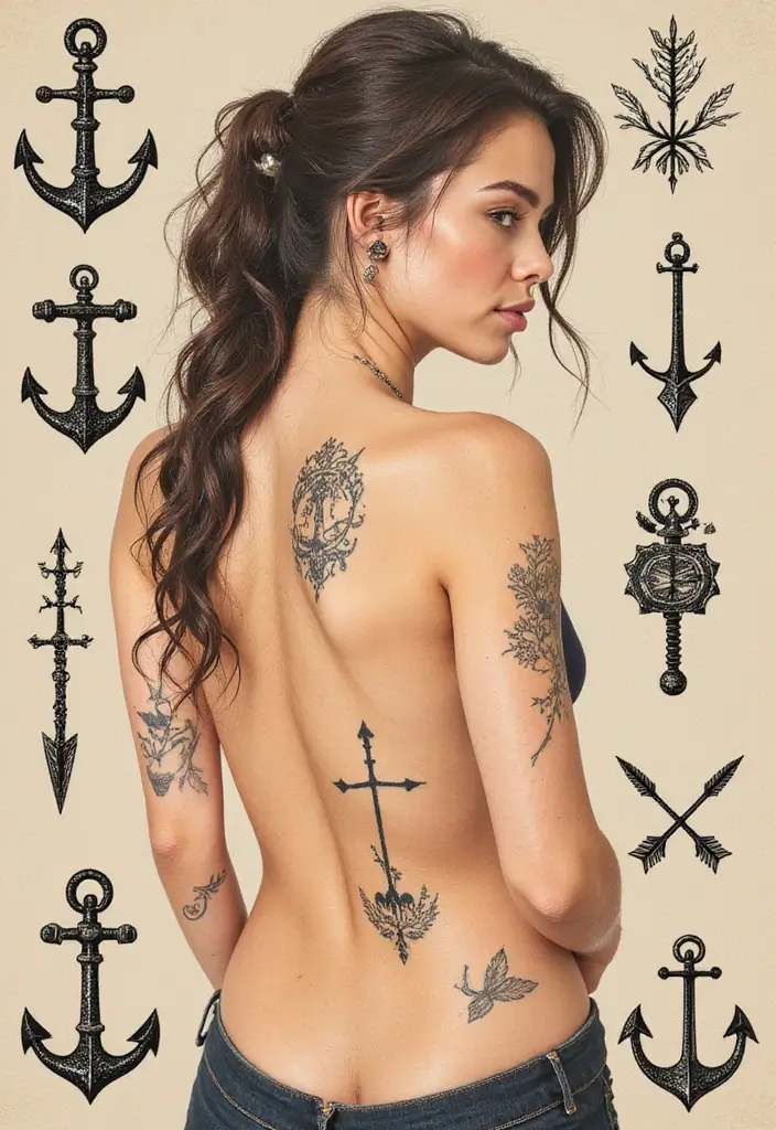 30 Sexiest Tattoos for Women with Confident Style - 29. Symbolic Tattoos