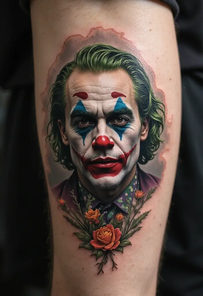30 The Joker Tattoo Meaning and Unique Designs - 29. The Joker in Nature