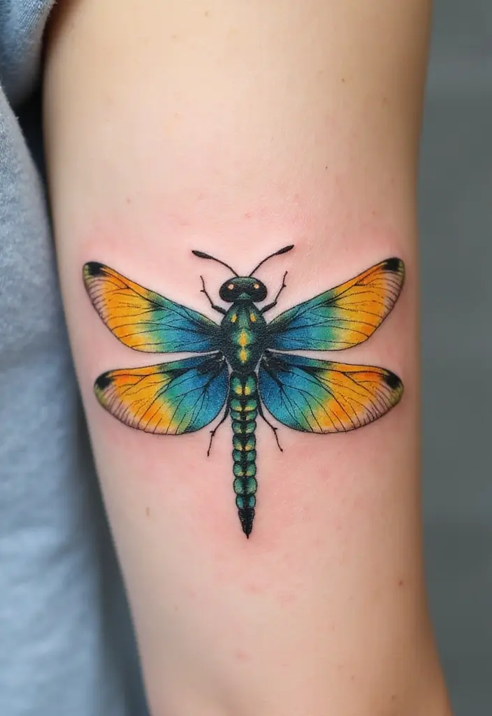 30 Firefly Tattoo Designs That Glow with Meaning - 2. Watercolor Firefly
