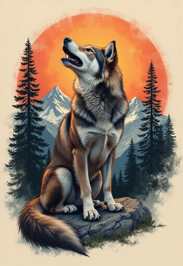 30 Howling Wolf Tattoo Meaning and Inspiring Designs - 2. A Call to Freedom