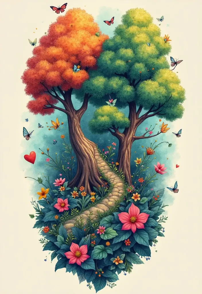 30 Supernatural Tattoos Inspired by the Series and Beyond - 2. Enchanted Forest