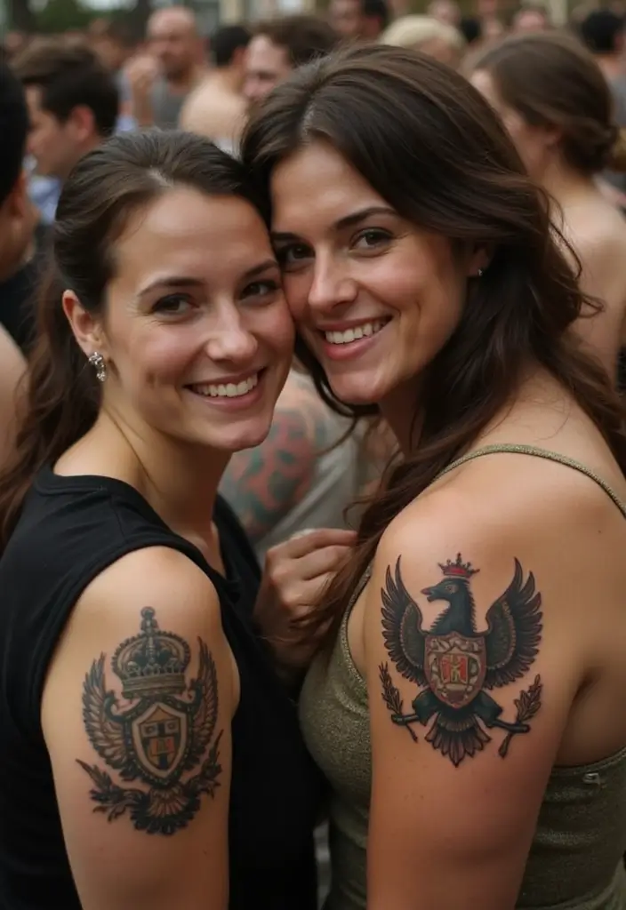 30 Family Crest Arm Tattoos That Carry Heritage - 30. Celebrating Heritage Through Tattoos