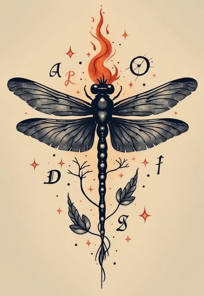 30 Firefly Tattoo Designs That Glow with Meaning - 30. Firefly with a Personal Touch