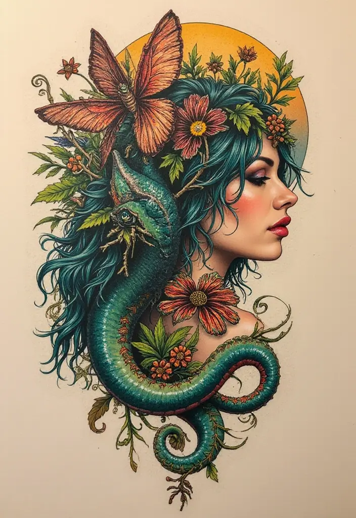 30 Supernatural Tattoos Inspired by the Series and Beyond - 30. Nature Spirits
