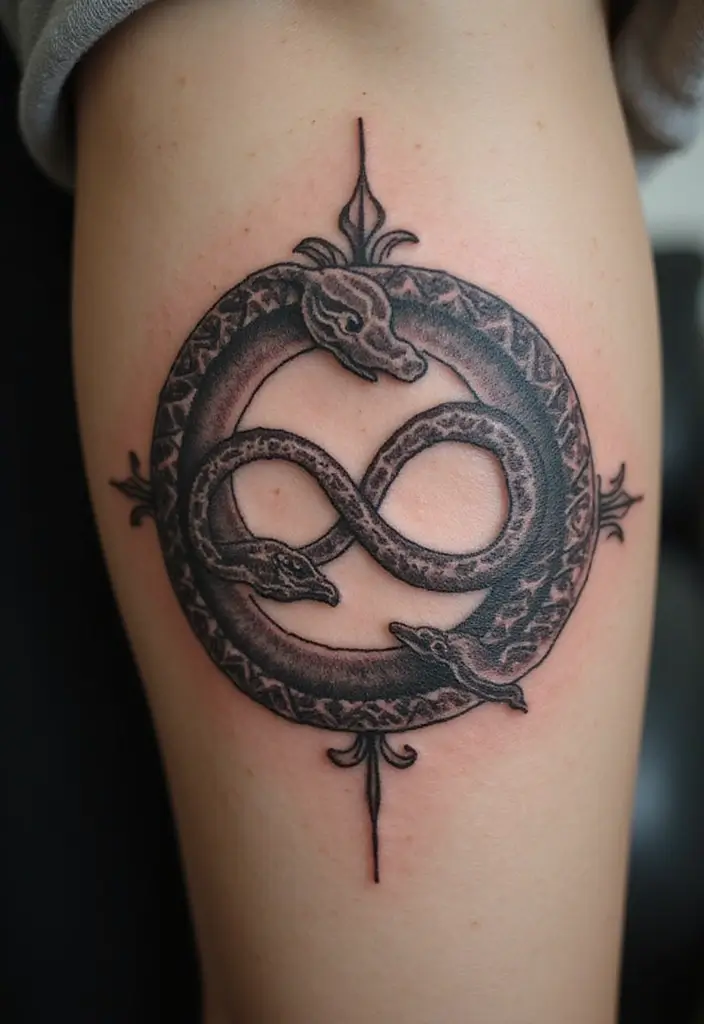 30 Viking Snake Tattoo Designs with Norse Symbolism - 30. The Oath of the Serpent