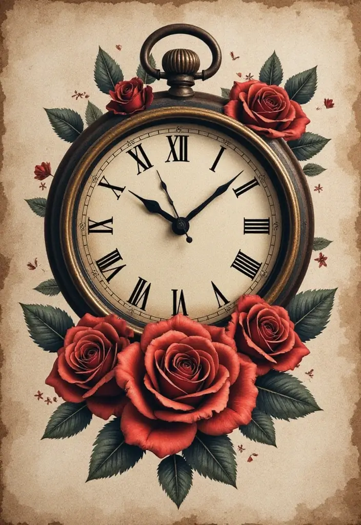 30 Clock and Rose Tattoos That Symbolize Time and Love - Conclusion