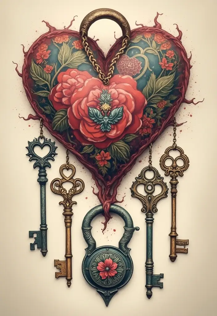 30 Key Lock Tattoo Ideas Symbolizing Love and Mystery - Conclusion
