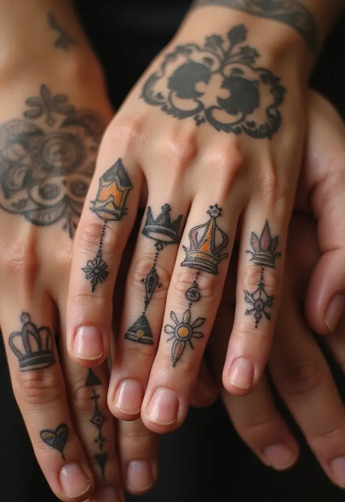 30 King and Queen Tattoos Finger Designs for Couples - Conclusion