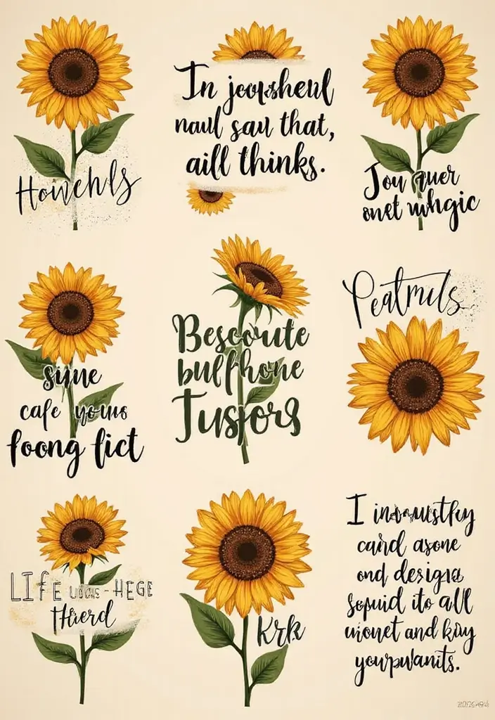 30 Sunflower and Quote Tattoo Ideas Full of Positivity - Conclusion