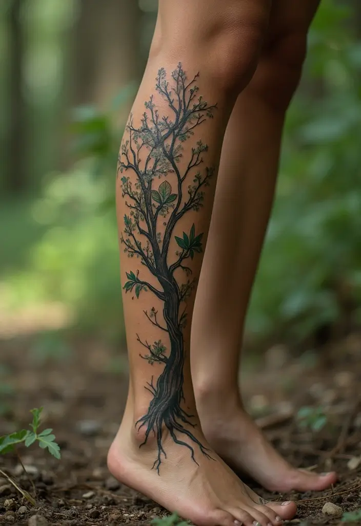 30 Tree Leg Tattoo Designs for Nature-Inspired Ink - Conclusion