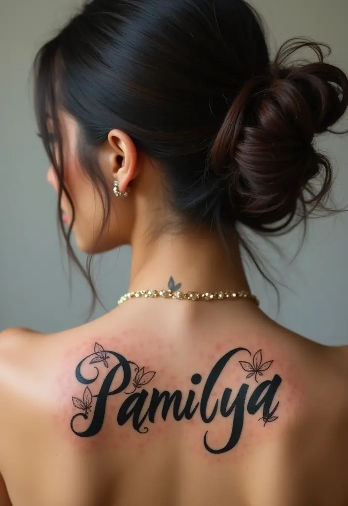 30 Baybayin Tattoo Ideas Honoring Filipino Heritage - 3. 'Pamilya' - Family