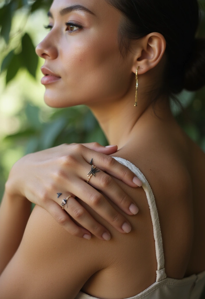 30 Finger Tattoo Ideas for Females That Look Stylish - 3. Minimalist Arrow