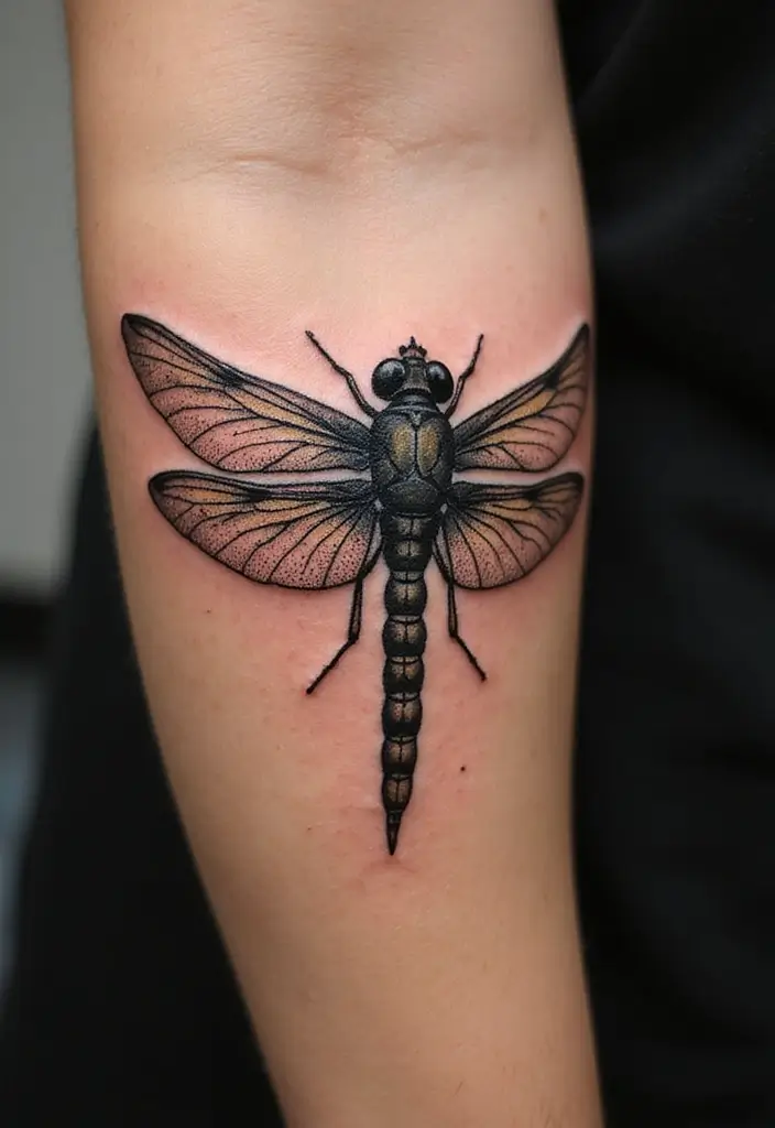 30 Firefly Tattoo Designs That Glow with Meaning - 3. Realistic Firefly