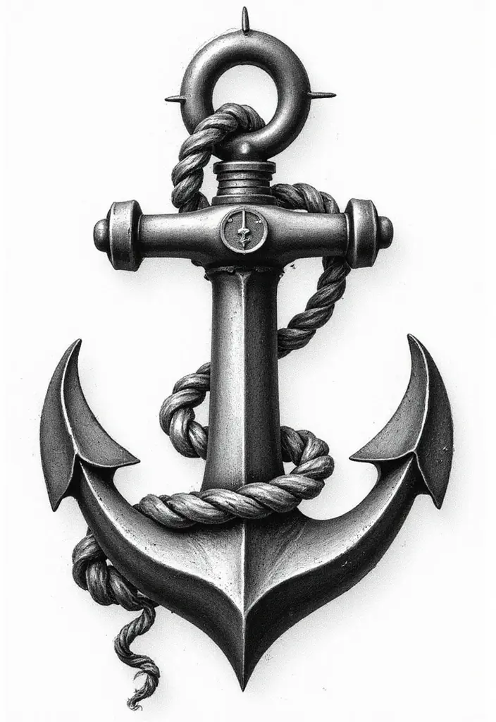 30 Male First Tattoo Ideas That Are Meaningful and Cool - 3. The Anchor