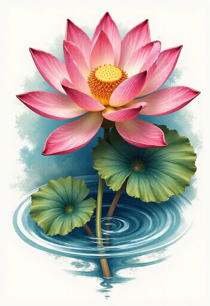 30 Tattoos That Signify Strength and Resilience - 3. Lotus Flower