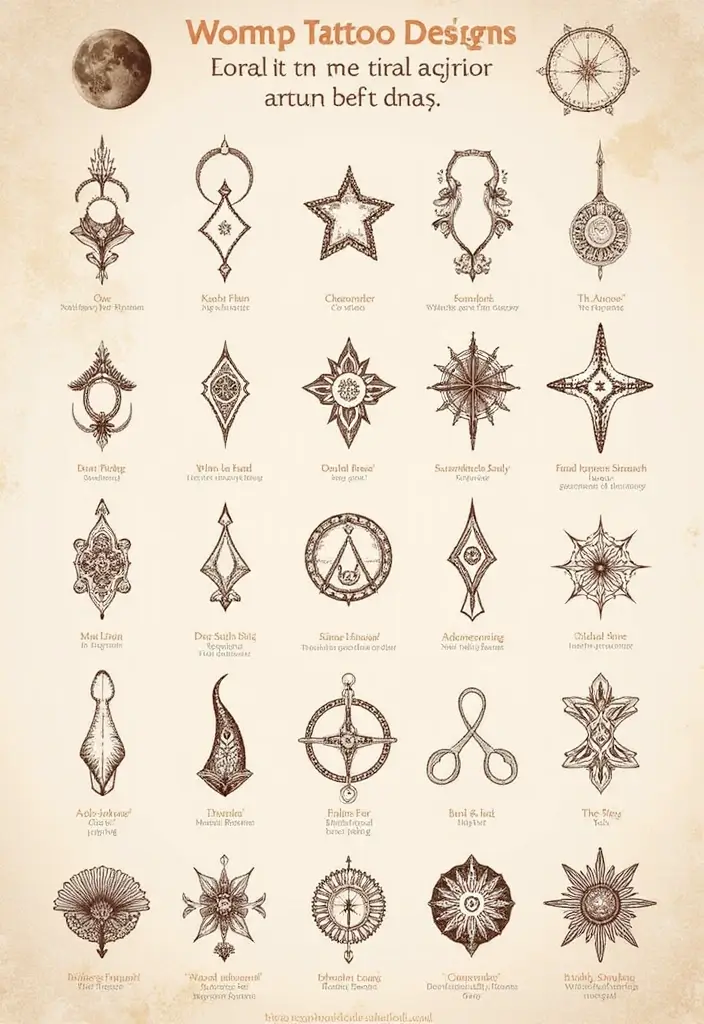 30 Womb Tattoo Concepts with Powerful Feminine Symbolism - 3. Symbolic Womb Tattoos