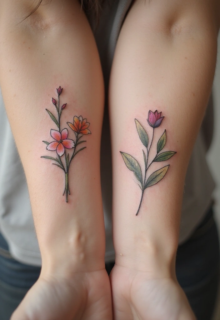 30 Women’s Popular Tattoos That Never Go Out of Style - 3. Dainty Floral Designs