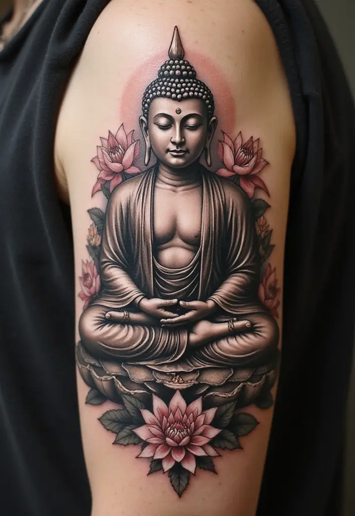 30 Yakuza Tattoo Name Inspirations and Their Meanings - 3. 釈迦 (Shaka) - The Buddha