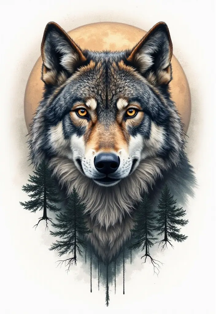 30 Male First Tattoo Ideas That Are Meaningful and Cool - 4. The Wolf