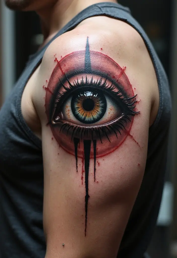 30 Naruto Tattoo Symbols for True Anime Fans - 4. Sharingan Eye
