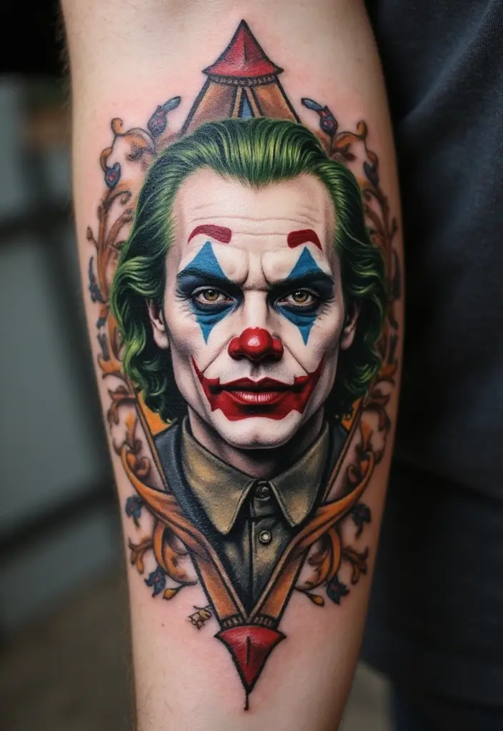 30 The Joker Tattoo Meaning and Unique Designs - 4. The Joker Playing Cards