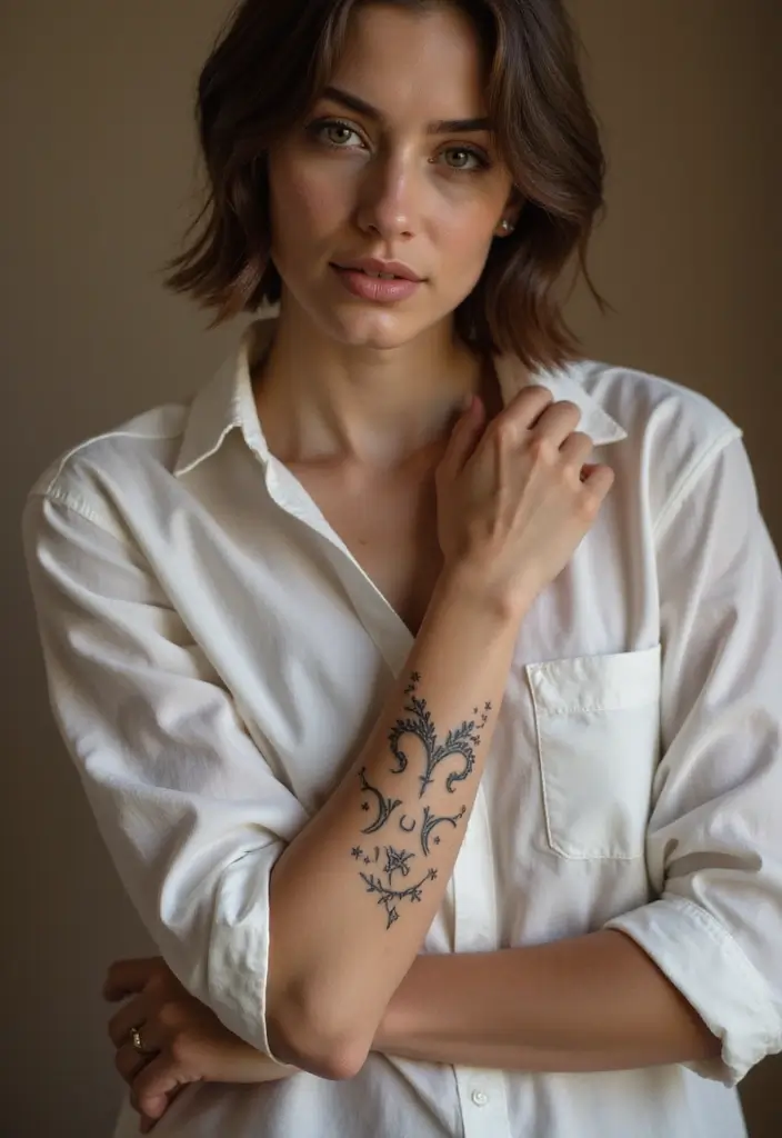 30 Zodiac Aries Tattoo Ideas Full of Fire and Energy - 4. The Aries Symbol